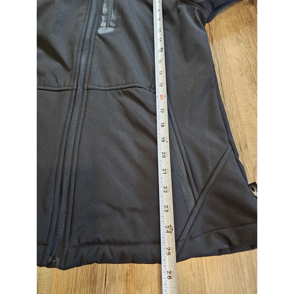 Spyder Softshell Ski Jacket Women's Large NWT Black Pockets - Picture 9 of 13